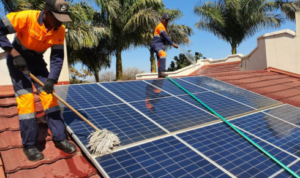 cleaning and maintenance for solar panels