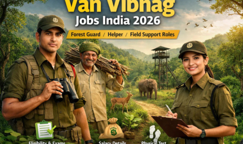 van vibhag bharti online